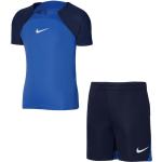 Dětská trička s krátkým rukávem Nike Academy v modré barvě z polyesteru ve velikosti 5 let ve slevě 