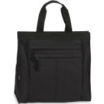 Dámské Nákupní tašky v černé barvě v moderním stylu z látky 