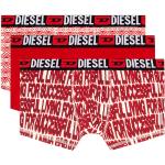 Pánské Boxerky Diesel v červené barvě ve velikosti S 