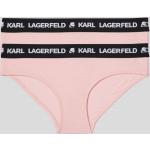 Dámské Kalhotky Karl Lagerfeld v růžové barvě ve velikosti L 