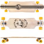 Pánské Longboardy Spokey ve smetanové barvě v skater stylu ze dřeva ve velikosti Onesize ve slevě 