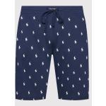 Pánské Designer Pyžama krátké kalhoty Polo Ralph Lauren v modré barvě ve velikosti M ve slevě 