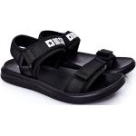 Pánské Sportovní sandály Big Star v černé barvě ve velikosti 40 - Black Friday slevy na léto 