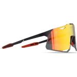 Sportovní sluneční brýle Relax v černé barvě 