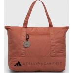 Dámské Sportovní tašky adidas Adidas by Stella McCartney v hnědé barvě z látky 