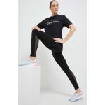 Sportovní tričko Calvin Klein Performance Effect černá barva