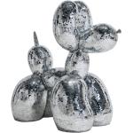 Sošky JOHN RICHMOND ve stříbrné barvě ve stylu art deco 
