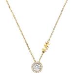 Dámské Stříbrné náhrdelníky Michael Kors vícebarevné pozlacené  ve velikosti Onesize z 14k zlata 