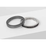 Dámské Stříbrné prsteny Allsaints ze stříbra ve velikosti 70 