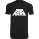 Pánská  Trička s krátkým rukávem MERCHCODE v černé barvě ve velikosti XS s krátkým rukávem s motivem Star Wars ve slevě 