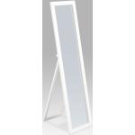 Stojací zrcadla autronic v bílé barvě v minimalistickém stylu z MDF s rámem 