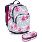 Studentské batohy Topgal s květinovým vzorem s kapsou na notebook o objemu 25 l pro věk pro středoškoláky a teenagery 