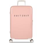 Pánské Plastové kufry SuitSuit v růžové barvě v elegantním stylu 