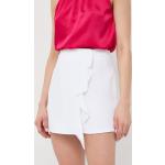 Dámské BIO Mini sukně Armani Exchange v bílé barvě z polyesteru mini 