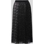 Dámské Skládané sukně Karl Lagerfeld v černé barvě s puntíkovaným vzorem ve velikosti 10 XL 