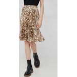 Dámské Designer Mini sukně Ralph Lauren Ralph v hnědé barvě ve velikosti 10 XL mini ve slevě 