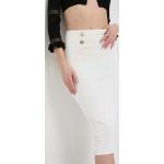 Dámské Pouzdrové sukně PINKO v bílé barvě z viskózy ve velikosti S s vysokým pasem 