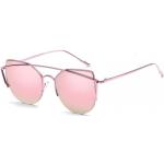 Dámské Cat Eye sluneční brýle v růžové barvě ve velikosti Onesize ve slevě 