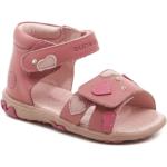 Dívčí Kožené sandály v růžové barvě ve velikosti 22 na léto 