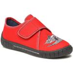Pánské Domácí pantofle Superfit v červené barvě ve velikosti 33 na léto 