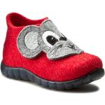 Pánské Domácí pantofle Superfit v červené barvě ve velikosti 19 ve slevě na léto 