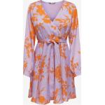 Dámské Letní šaty ONLY ve fuchsiové barvě s květinovým vzorem ve velikosti S ve slevě 