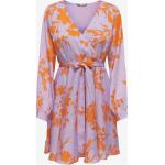 Dámské Letní šaty ONLY ve fuchsiové barvě s květinovým vzorem ve velikosti XS ve slevě 