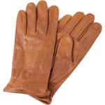 Pánské Kožené rukavice Salt & Hide v hnědé barvě z kůže 
