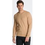 Pánské Kašmírové svetry v minimalistickém stylu ve velikosti XXL s kulatým výstřihem plus size 