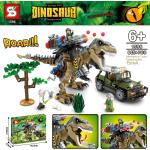 Puzzle z plastu s motivem dinosauři s tématem dinosauři 