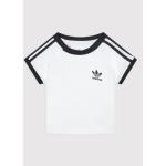 Dětská trička adidas v bílé barvě ve velikosti 4 roky 