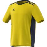 Dětská sportovní trička adidas Entrada v žluté barvě z polyesteru ve velikosti 18 