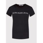Dámská Designer  Trička Calvin Klein Jeans v černé barvě ve velikosti XXS ve slevě 