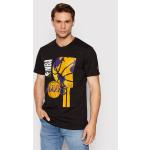 New Era T-Shirt Lakers NBA Globe 13083916 Černá Regular Fit