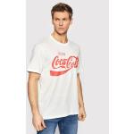 Only & Sons T-Shirt COCA-COLA 22023351 Bílá Regular Fit
