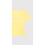 BIO Dětská trička s krátkým rukávem Roxy v žluté barvě ve slevě 