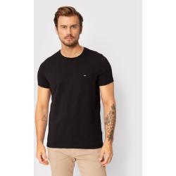 Tommy Hilfiger T-Shirt Core Stretch MW0MW27539 Černá Slim Fit
