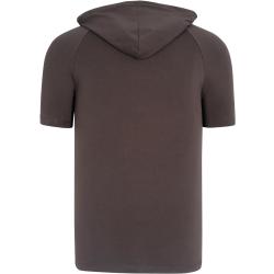 T8570 Dewberry Hooded Men'S T-Shirt-Plain Khaki