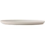 Dezertní talíře Home v bílé barvě v minimalistickém stylu z porcelánu 