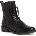 Dámské Kotníčkové boty na podpatku Tamaris v černé barvě v elegantním stylu ze syntetiky ve velikosti 41 na zimu 