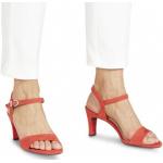 Dámské Sandály na podpatku Tamaris v červené barvě v moderním stylu ze syntetiky ve velikosti 38 na léto 
