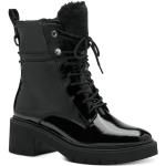 Dámské Zimní kotníkové boty Tamaris v černé barvě ze syntetiky ve velikosti 42 na zimu 