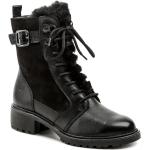Dámské Zimní boty Tamaris v černé barvě z kožešiny ve velikosti 37 na zimu 