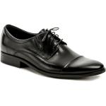 Pánská  Společenská obuv v černé barvě z kůže ve velikosti 46 na léto 