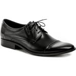 Pánská  Společenská obuv v černé barvě z kůže ve velikosti 46 na léto 