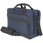 Tašky na notebook Travelite v modré barvě v kancelářském stylu s kapsou na notebook 