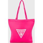 Dámské Luxusní kabelky Guess v růžové barvě 