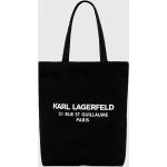 Dámské Shopper Karl Lagerfeld v černé barvě 