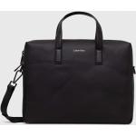 Designer Tašky na notebook Calvin Klein v černé barvě z polyuretanu 