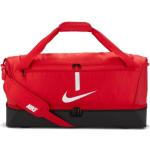 Pánské Sportovní tašky Nike Academy v červené barvě ve slevě 